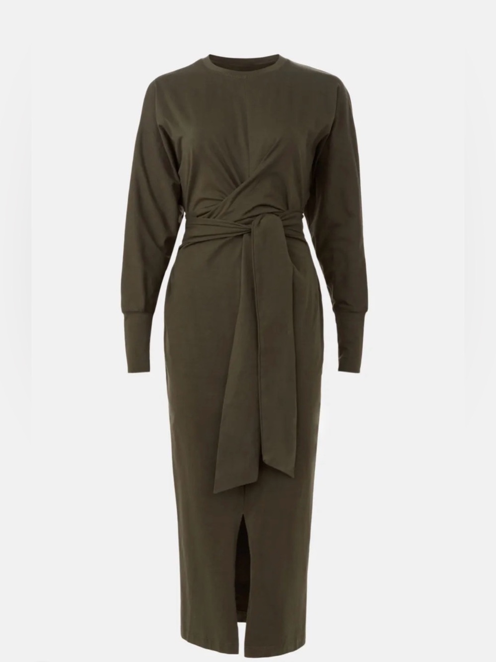 $148 Modern Citizen Wei Tie Front Dress Small